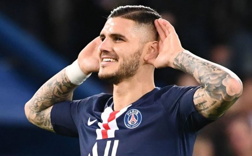 
    El delantero argentino Mauro Icardi fue adquirido hoy en forma definitiva por el PSG francés. / Gentileza.
   