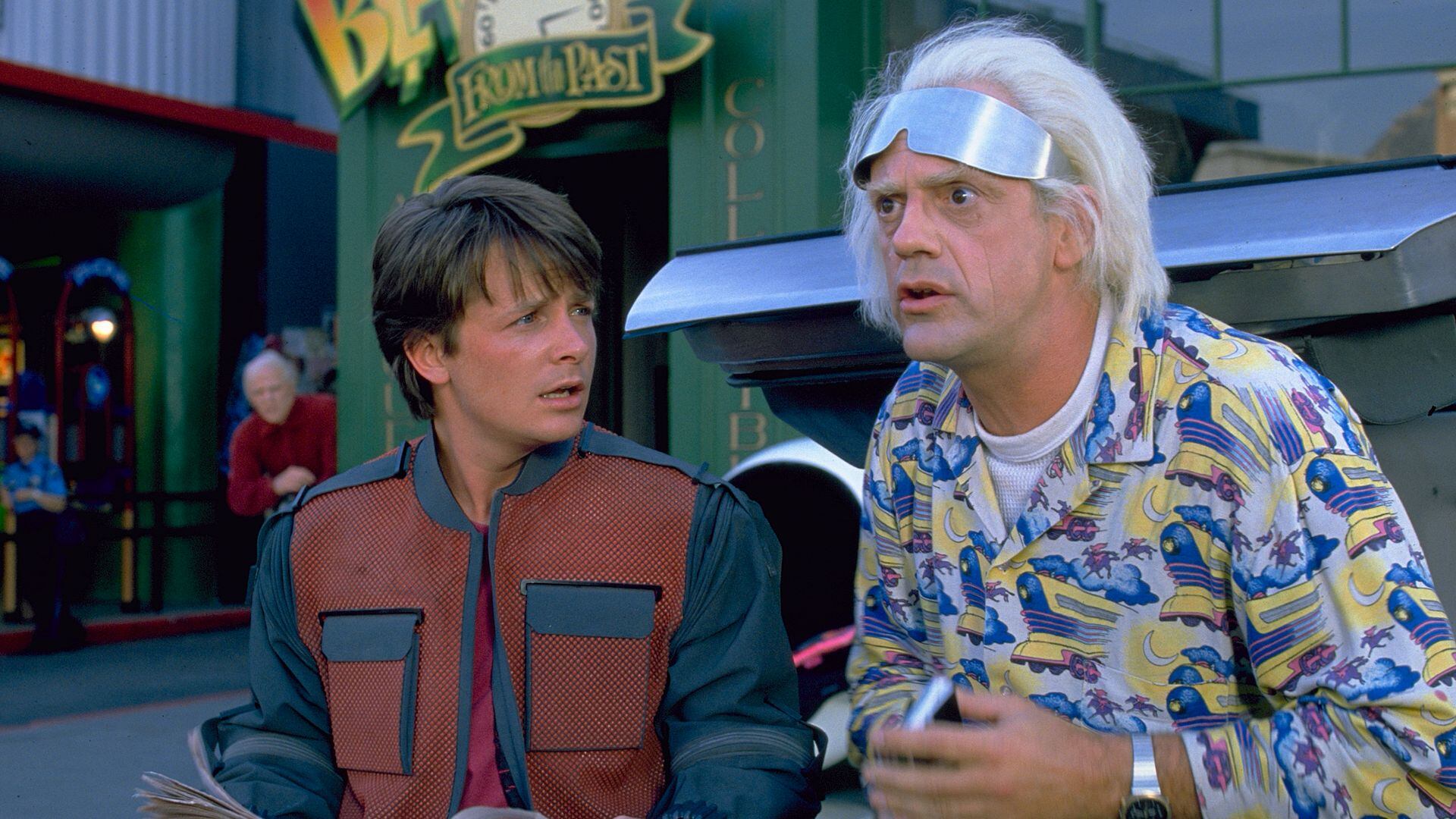 Christopher Lloyd y Michael Fox