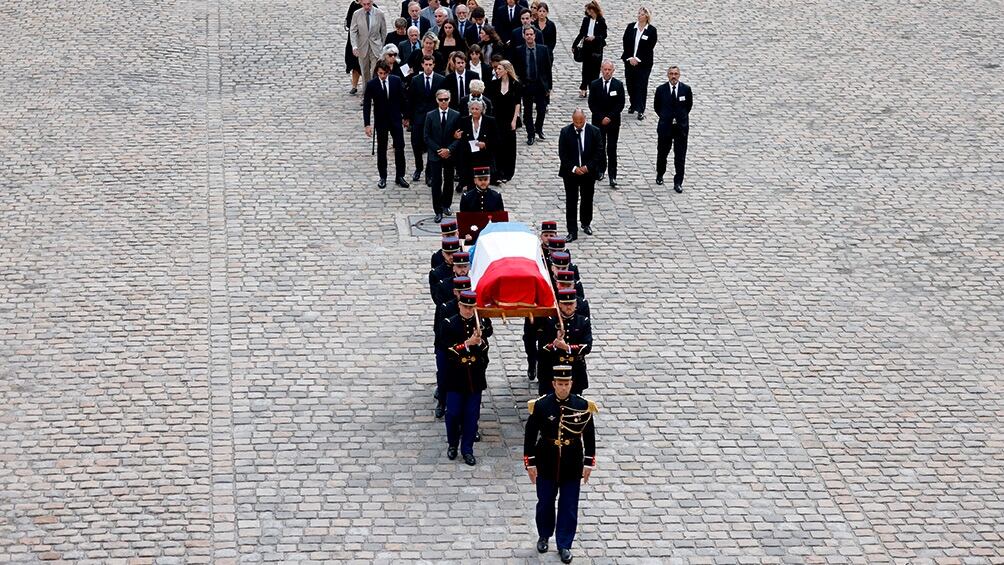 Francia despide con emoción a Jean-Paul Belmondo en el Patio de los Inválidos