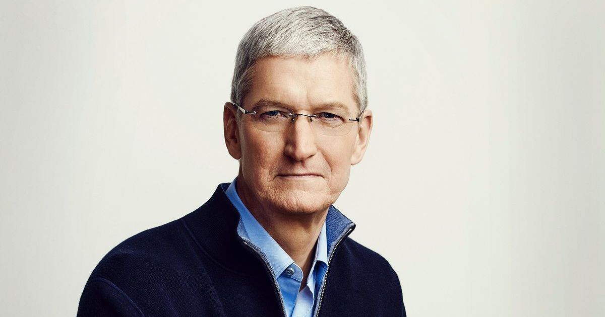 Tim Cook Ceo de Apple. 