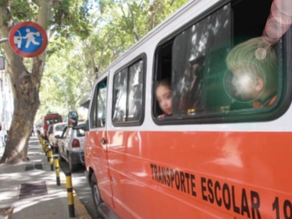 El transporte escolar tiene beneficios en tasas que cobra la subsecretaría de Transporte. 