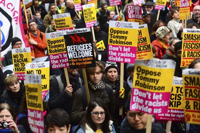 
Miles de personas manifestaron ayer contra la salida del Reino Unido de la UE. | AP
   