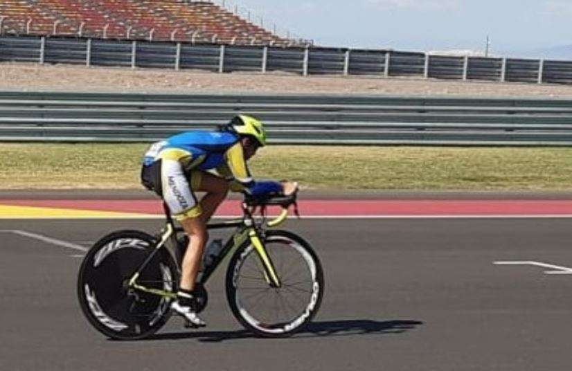 
Ciclismo. Julieta Benedetti logró dos medallas, y un título binacional.  | Gentileza
   