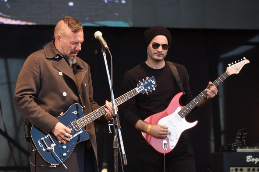 
Felipe Staiti tocó con la banda de Fernando Ruiz Díaz. | Gustavo Rogé / Los Andes
   