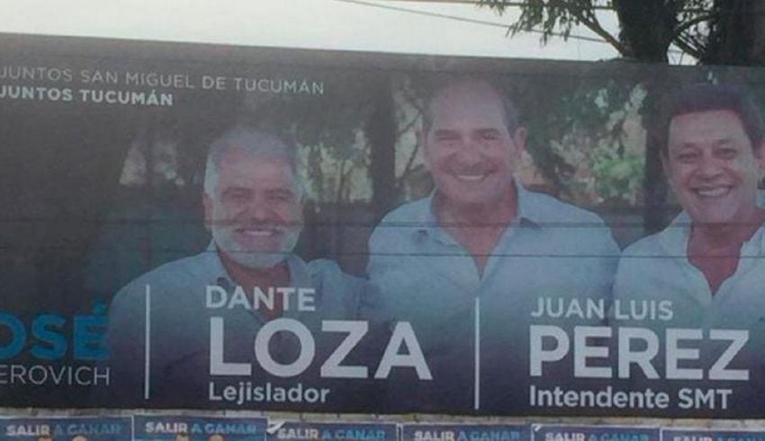 
Dante Loza quiere ser "lejislador". | Gentileza / La Gaceta
   