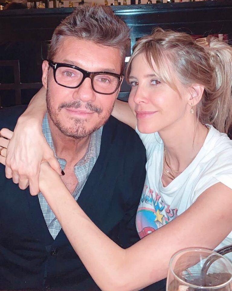 Guillermina Valdés y Marcelo Tinelli