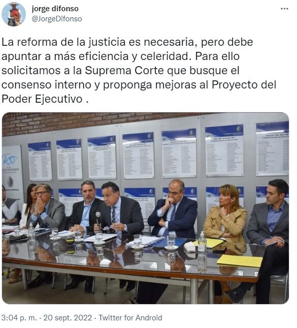 Proyecto de ley para reformar la Suprema Corte