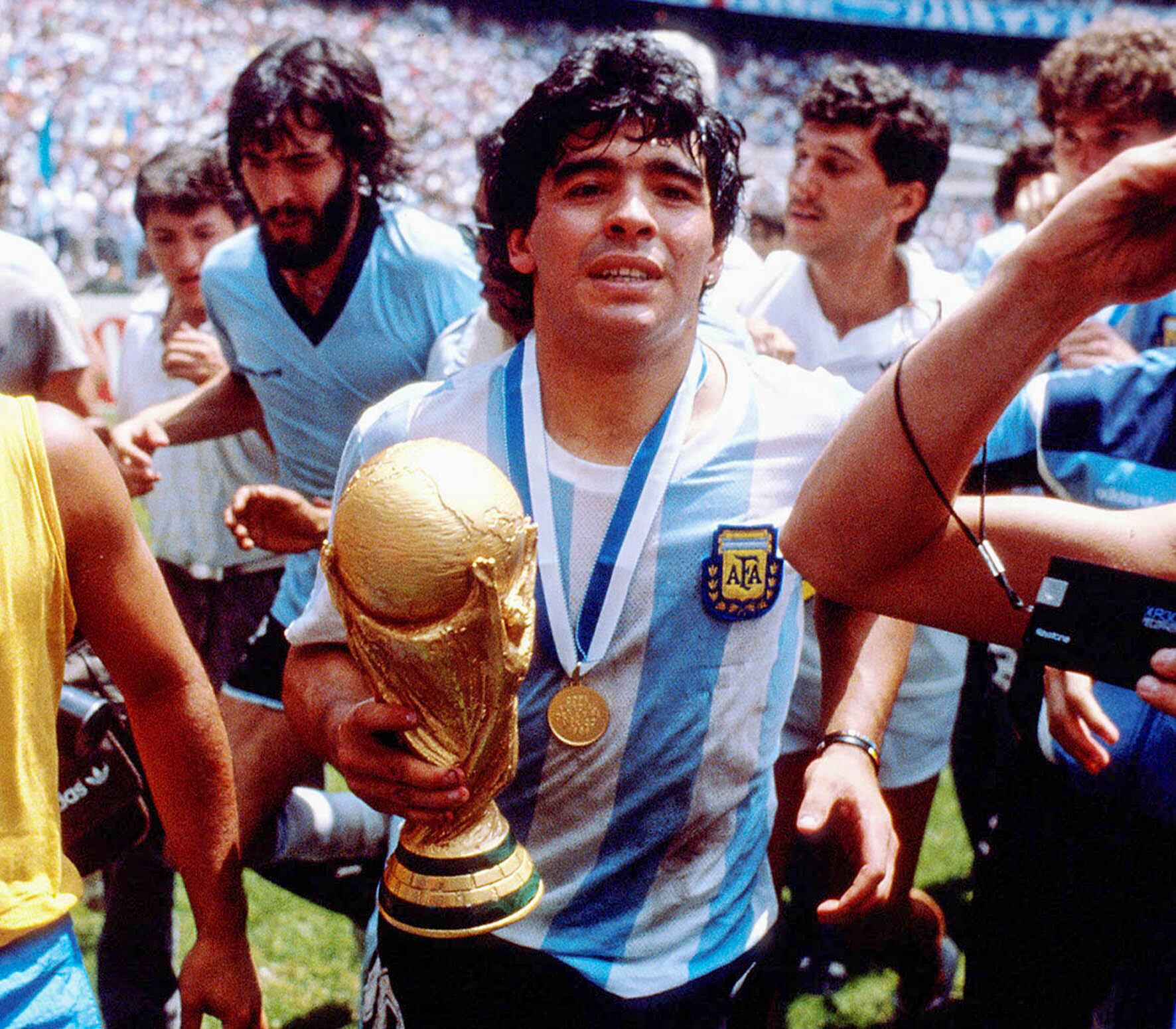 La camiseta Argentina del Mundial 86 está en el séptimo puesto / Ricardo Alfieri (h).