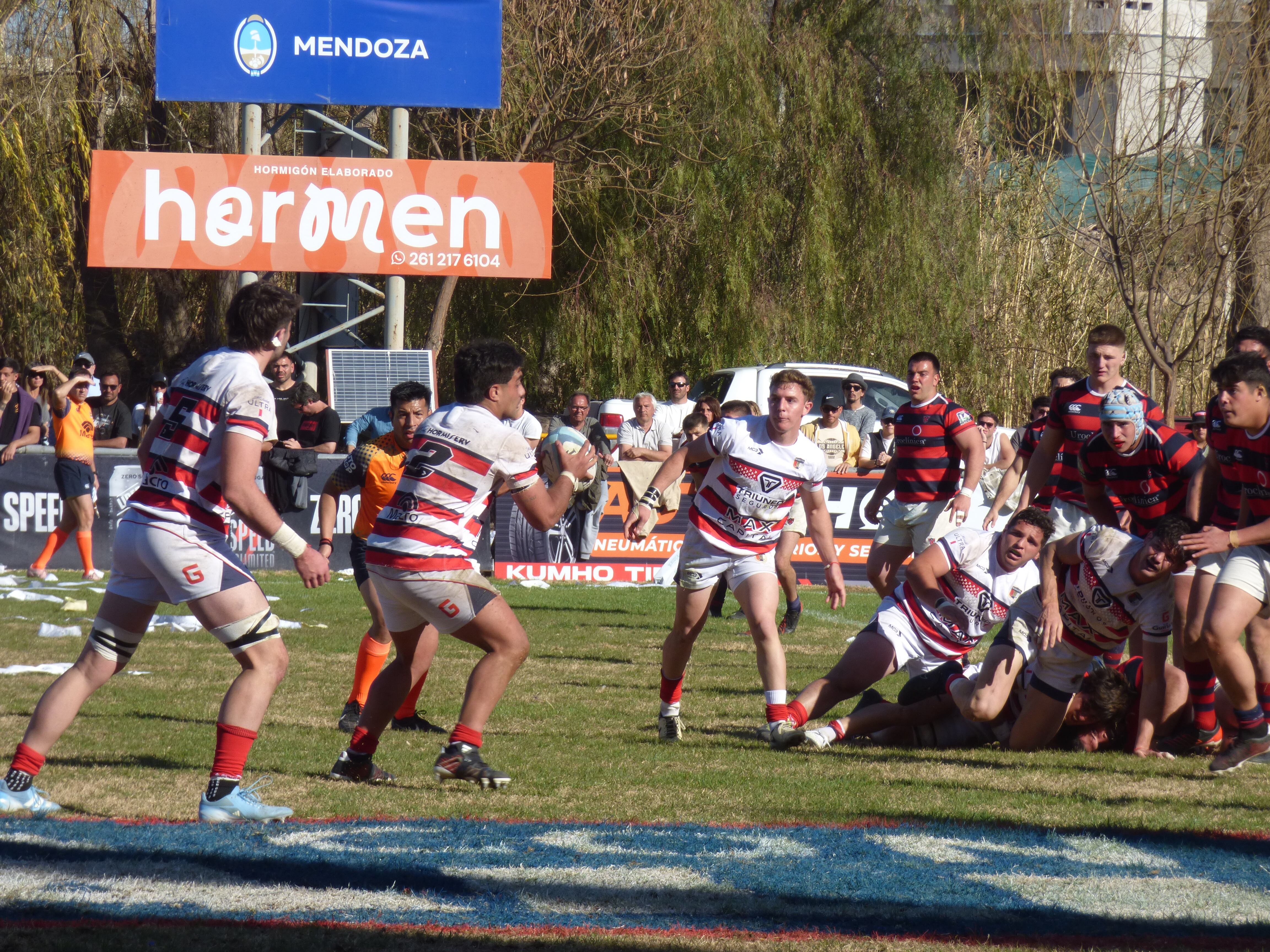 Marista se lo dio vuelta 20-13 a Los Tordos y se quedó con el Top 10 Cuyano. Final histórica. / Nicolás Salas (Los Andes).