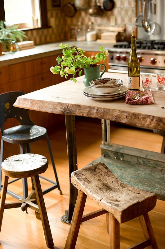 Los colores, las texturas y las formas naturales de la madera lavada la dan calidez a cualquier espacio. 