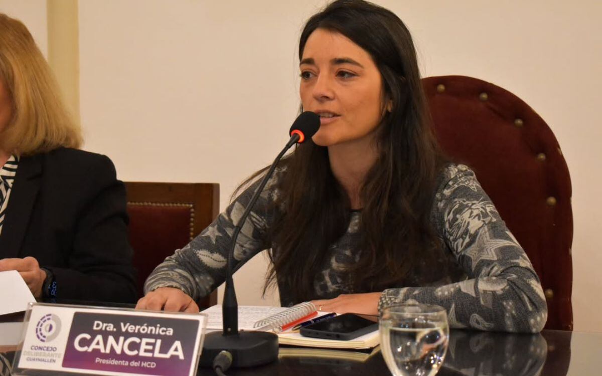 Verónica Cancela, presidenta del Concejo Deliberante de Guaymallén. Foto: IG cdguaymallen