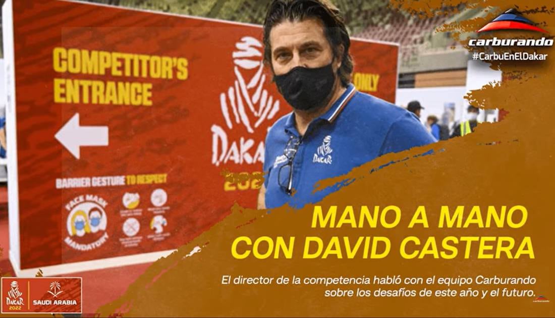 Dakar: David Castera en exclusiva con Carburando