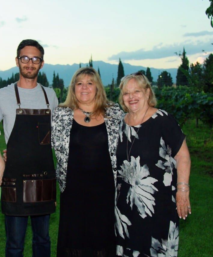 Luciano Rudman, Silvia Cervós y Graciela Santamaría.