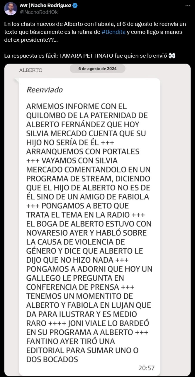 Beto Casella, furioso por la filtración de la rutina de "Bendita".