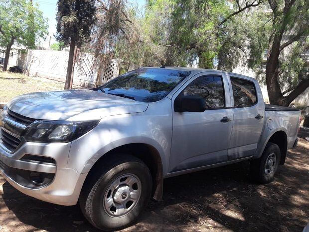 
Incautada. La camioneta secuestrada.  | Ministerio de Seguridad
   