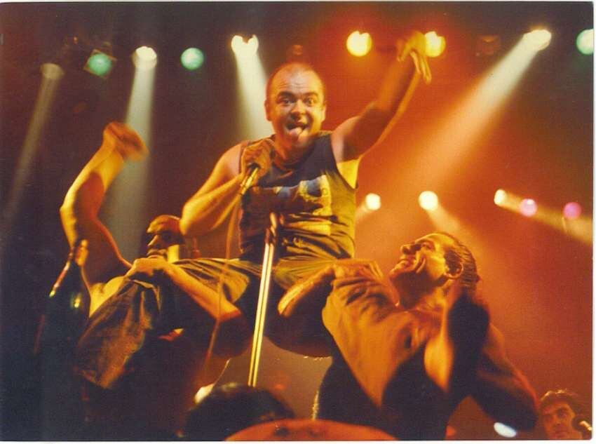 Luca Prodan, vocalista de Sumo.