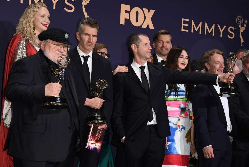 
La historia de George R. R. Martin cerró su participación con 59 premios en ocho temporadas.  | AFP
   