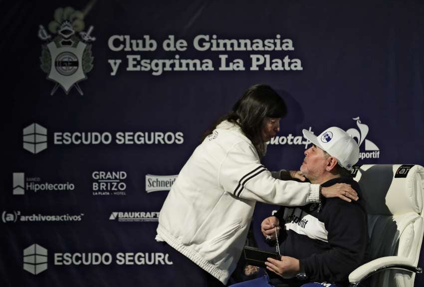 
Giselle es fanática de Gimnasia.  | AFP
   