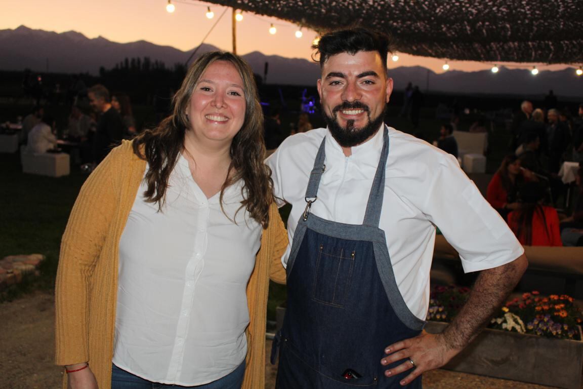 Marianela Novello y Adrián Baggio.