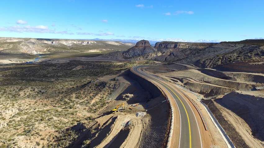 
Así se ve el impactante nuevo paisaje de la ruta 40 en el sur de Mendoza | Gentileza
   