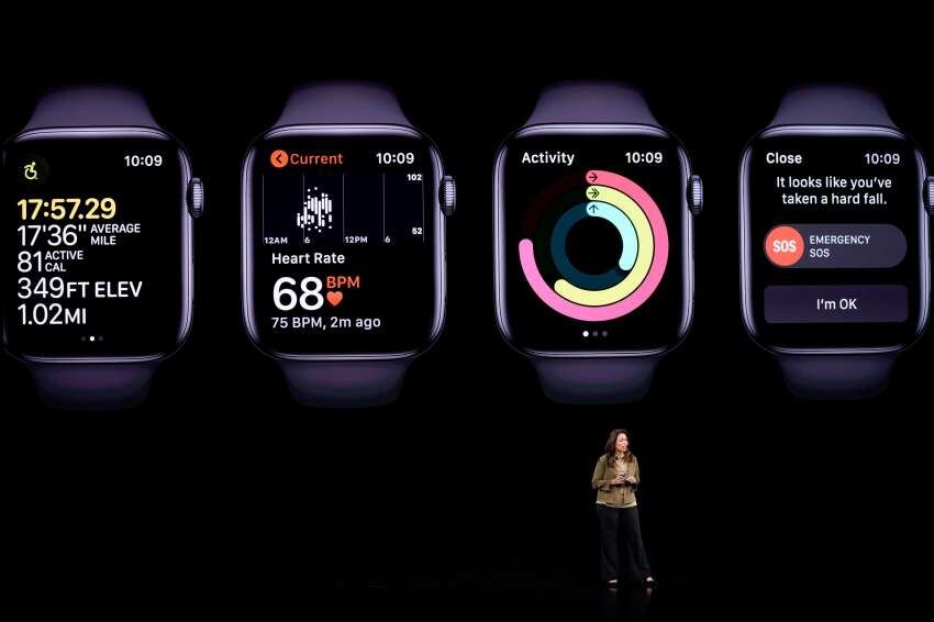 
Una muestra del nuevo Apple Watch Series 5 | AFP
   