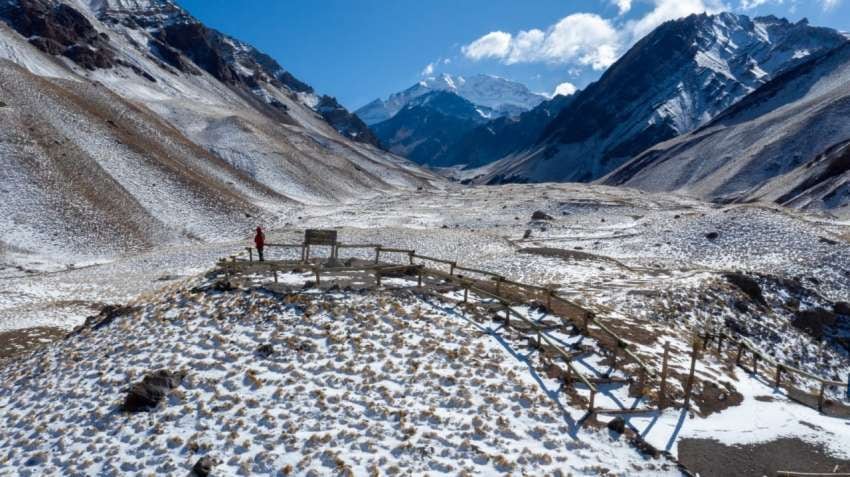 
Mirador del Parque Aconcagua | Foto: Ignacio Blanco / Los Andes
   