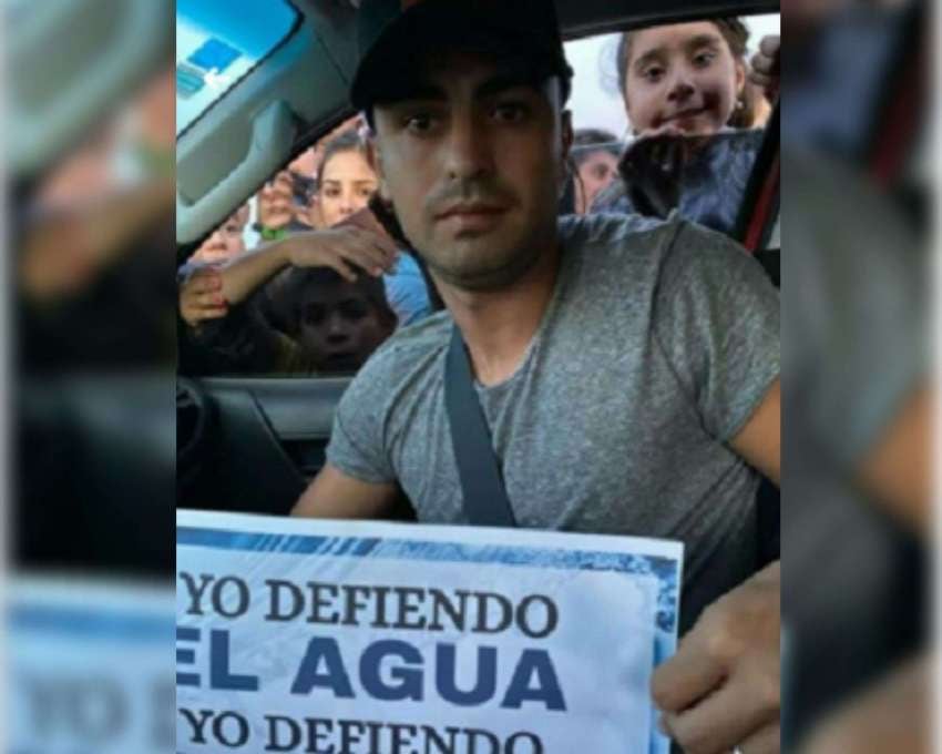 
    El ídolo de river quedó en el embotellamiento y se mostró en contra de la reforma de la 7722. -Gentileza / El Cuco Digital
   