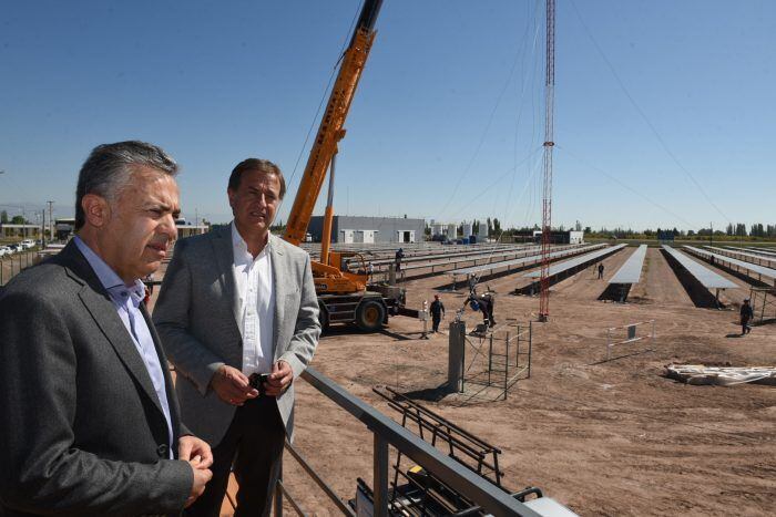 
El gobernador destacó la energía que aportará el parque losar del PASIP
