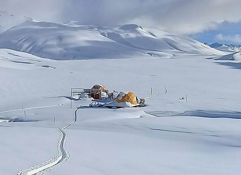 El Azufre complejo invernal