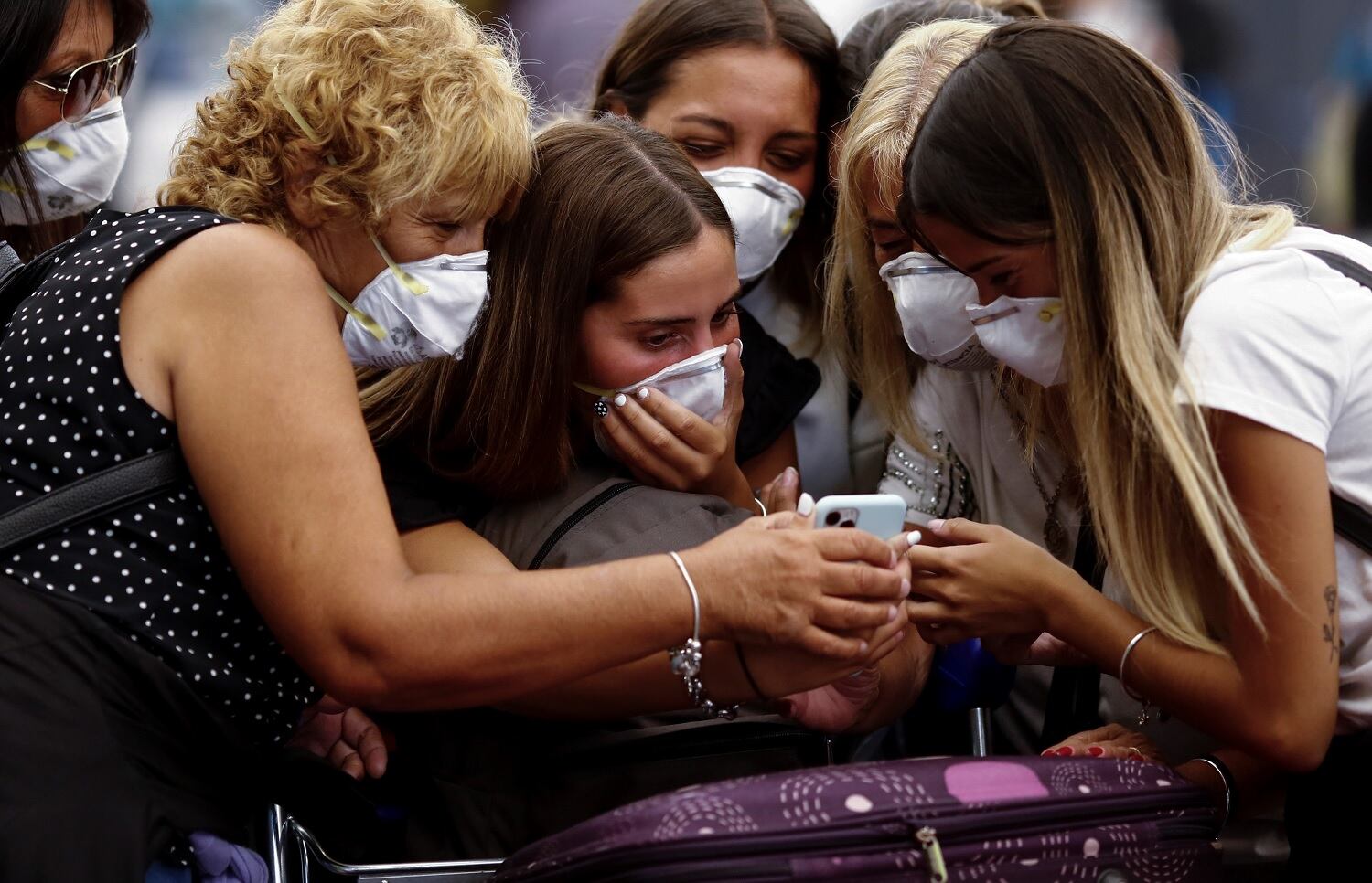  Aeropuerto de Ezeiza, en los primeros días de pandemia / Archivo AP