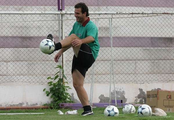 
    Lavorante en su época en la Asociación Atlética Luján de Cuyo.
   