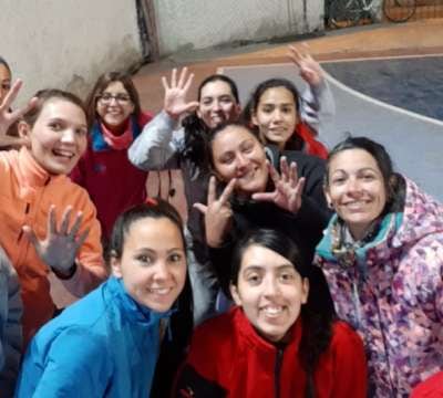 
    Las chicas del COP ganaron frente a Atlas Maipú.
   