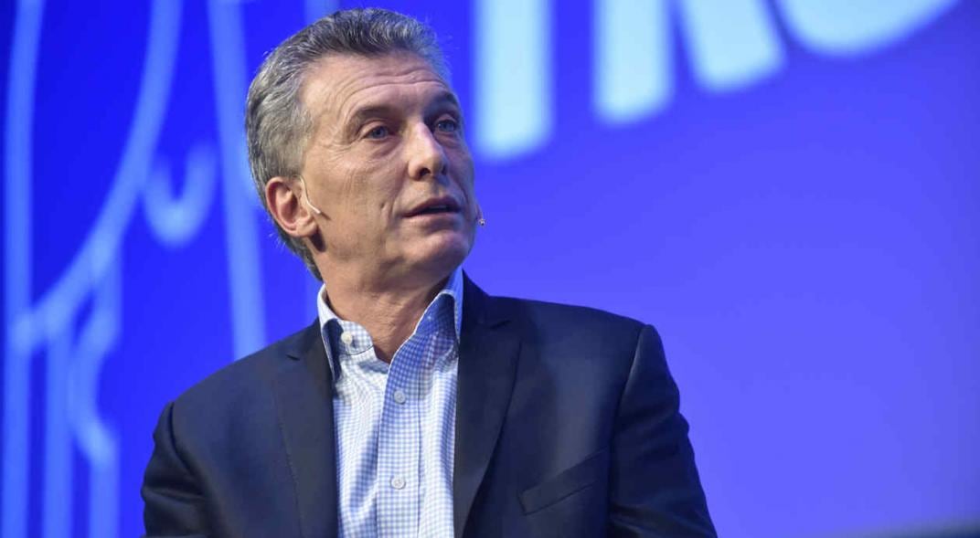 MACRI. En el Coloquio de Idea.