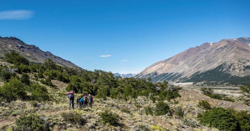 
    Entre la primavera y el otoño se puede acampar en el PN Perito Moreno
   