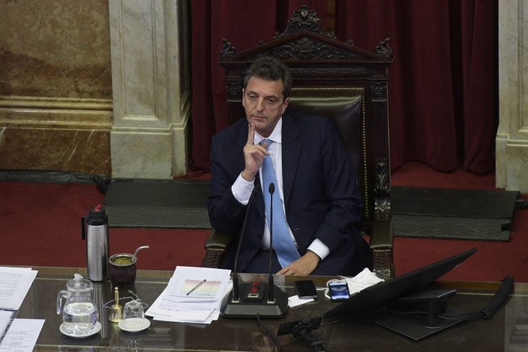 Sergio Massa, presidente de la Cámara de Diputados. 