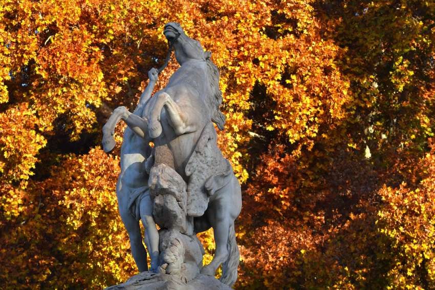 
Otoño y el la fuente de los Continentes  | Foto: Orlando Pelichotti / Los Andes
   