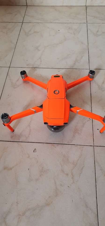 
El drone protagonista del suceso. | Gentileza
   