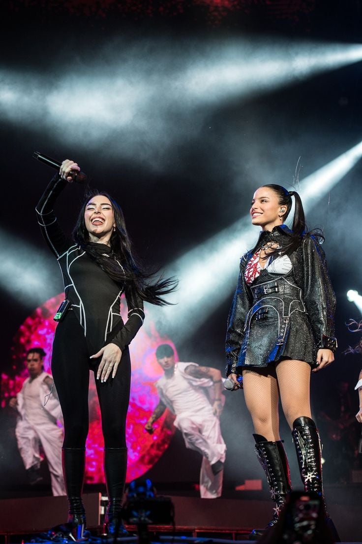 Emilia y Nicki Nicole en el centro de la polémica. / Gentileza