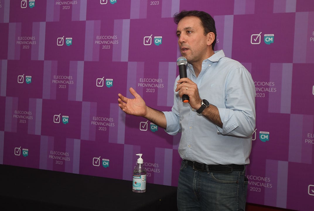 En el comité provincia de la Unión Cívica Radical de Mendoza se realizó la firma del Frente Cambia Mendoza.
Tadeo Garcia Zalazar,  Intendente de Godoy Cruz
Foto: José Gutierrez / Los Andes