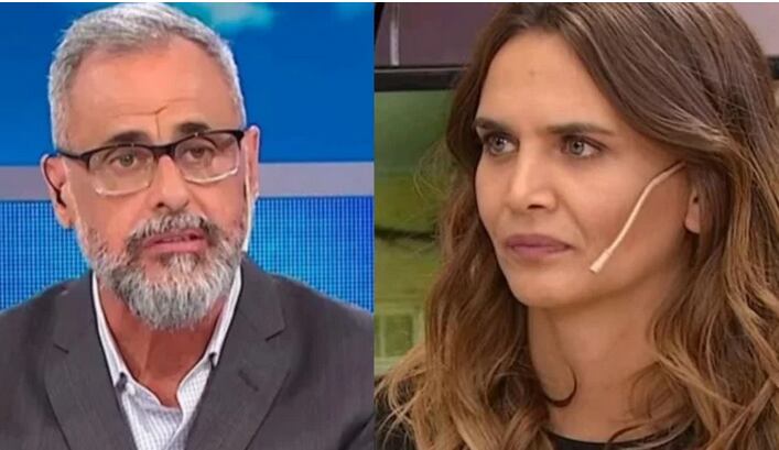 Amalia Granata y Jorge Rial