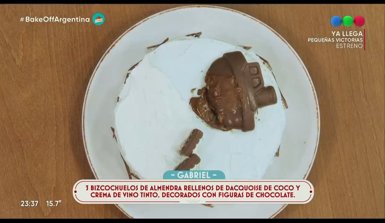 Gabriel, participante de Bake Off Argentina.