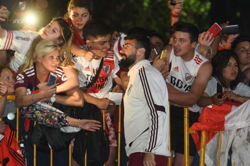 
Querido por los hinchas, el goleador Lucas Pratto.  | Foto: José Gutiérrez / LOS ANDES.
   