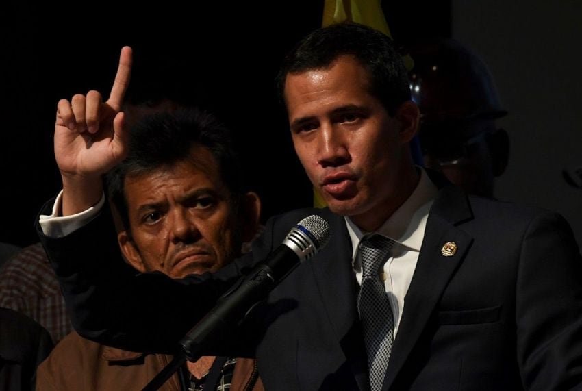 
Juan Guaidó, presidente interino de Venezuela. | AFP
   