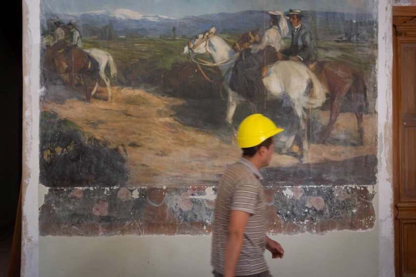 
Algunas pinturas del Museo Fader serán expuestas por primera vez al público. | Ignacio Blanco / Los Andes
   