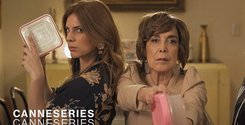 
    “Noche de amor”. Mirta protagoniza en esta serie para Cont.ar junto a Maida Andrenacci.
   