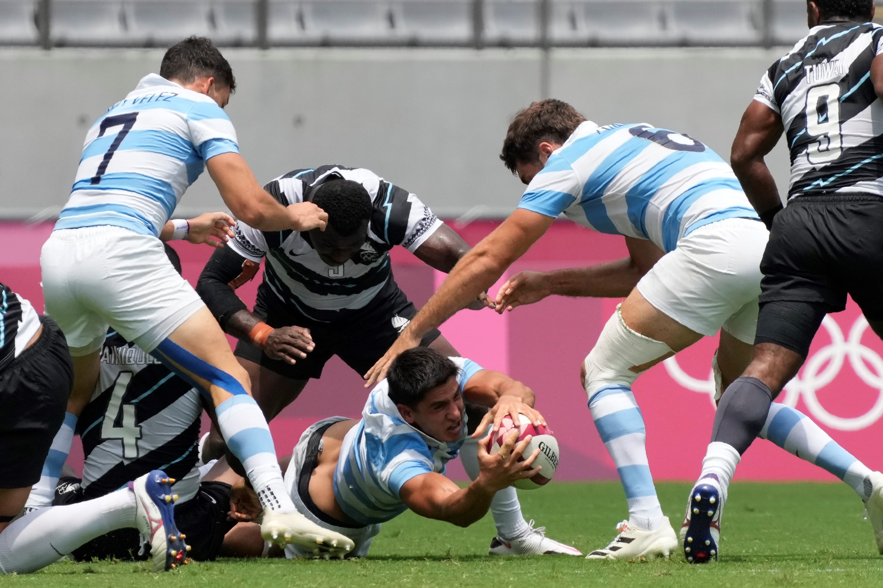 Los Pumas no pudieron contra Fiji en la semifinal