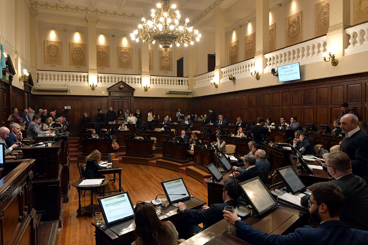 La Legislatura Provincial.
Foto: Orlando Pelichotti
