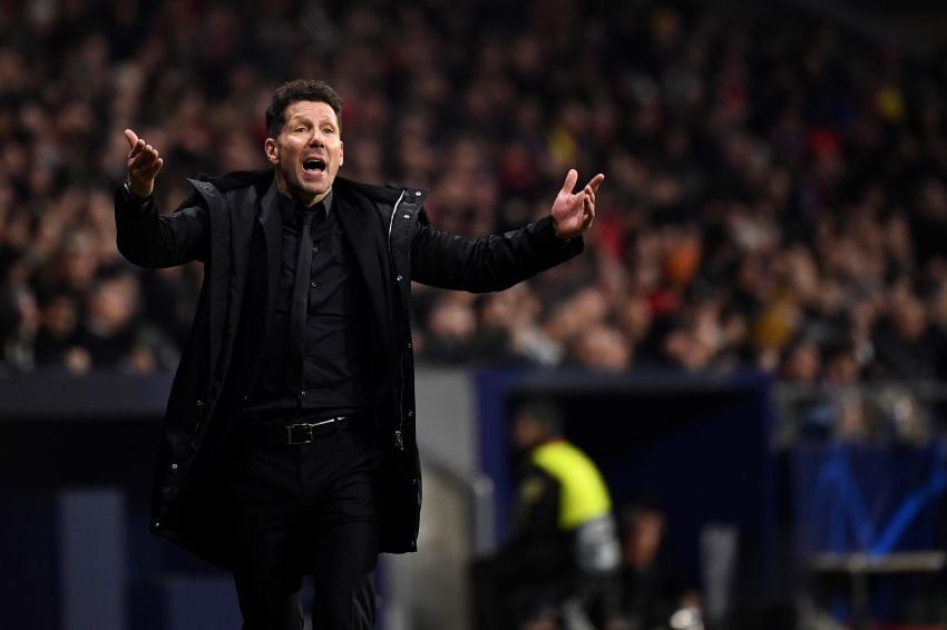 
Diego Simeone dando indicaciones.  | AFP
   