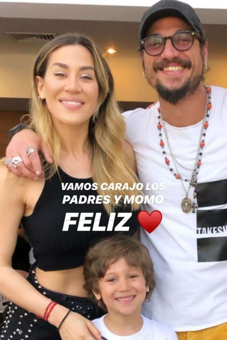 
La historia que subió J-Mena en el primer día de clases de Momo. | Instagram
   