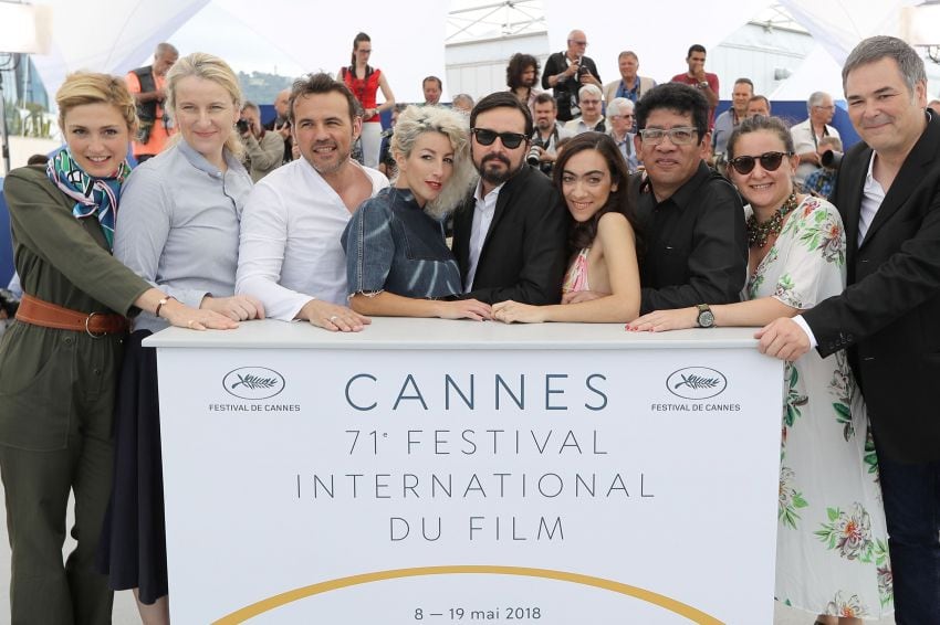 
En Cannes  | El equipo estuvo presente en el festival, donde compitió en “Un certain regard”. - AFP
   